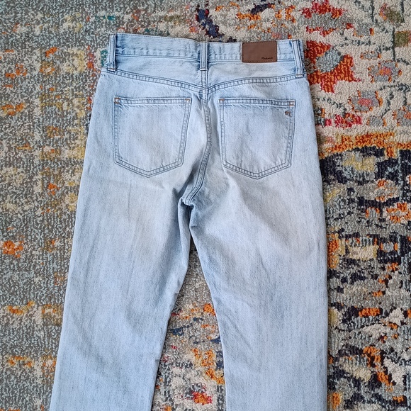 Madewell Light Blue perfect vintage Straight Leg Jeans - Picture 9 of 9